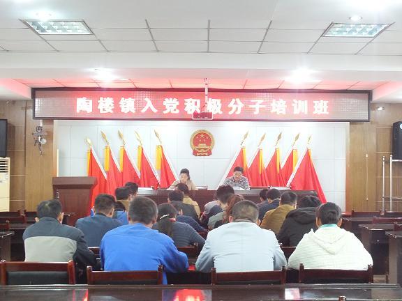 陶樓鎮強化入黨教育，嚴把黨員入口.JPG